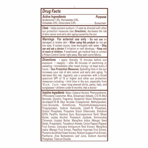 Hawaiian Tropic Island Sport Ultra Light Tropical Scent Sunscreen SPF 15 Perspective: left