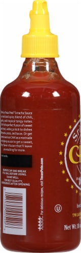 Texas Pete® Sriracha Cha Hot Chile Sauce Perspective: left