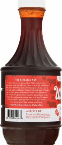 Wicker's Original Marinade & Baste Perspective: left