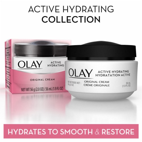 Olay® Firming Night Cream Face Moisturizer Perspective: left