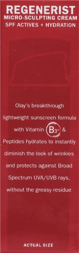 Olay Regenerist Micro-Sculpting Face Cream SPF 30 Perspective: left