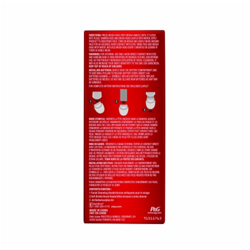 Olay Regenerist Advanced Anti-Aging Facial Cleansing Brush Kit Perspective: left
