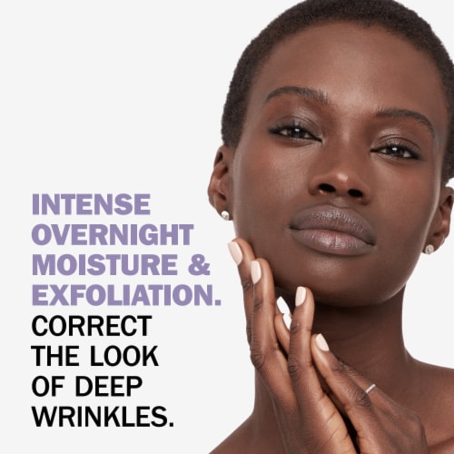 Olay Regenerist Night Recovery Hydrating Cream Face Moisturizer Perspective: left