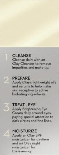 Olay Eyes Brightening Eye Cream Perspective: left