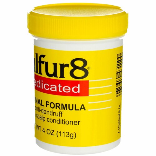 Sulfur8® Medicated Anti-Dandruff Hair and Scalp Conditioner Perspective: left