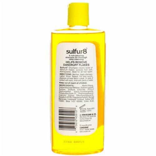 Sulfur 8 Shampoo Perspective: left