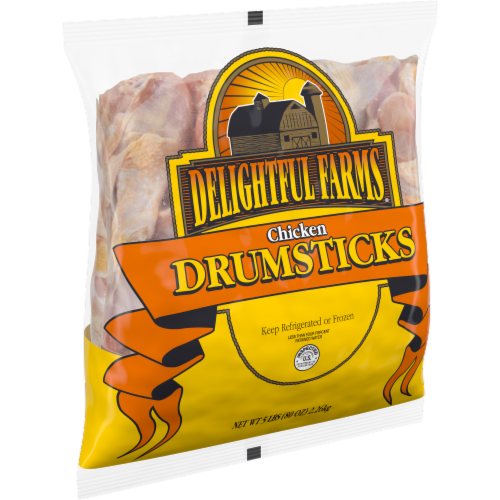 Delightful Farms® Chicken Drumsticks Perspective: left