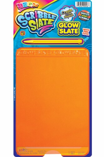 JA-RU Scribble Slate™ Glow Slate Sketch Pad - Assorted Perspective: left