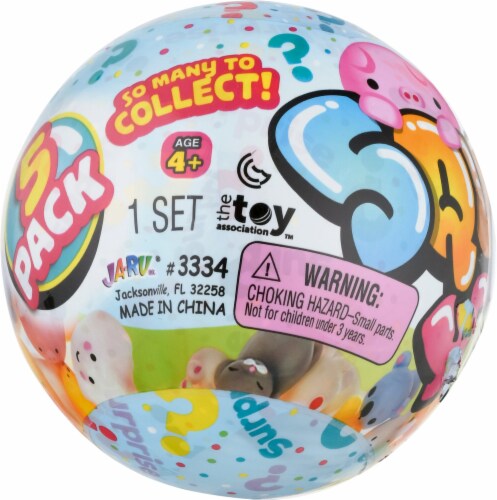 JA-RU Squeesh Yum Surprise Ball Perspective: left