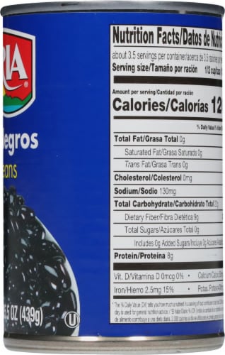 Iberia Premium Black Beans 15.5 oz Perspective: left
