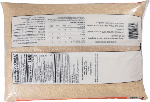 Iberia Parboiled Rice 20 lb Perspective: left