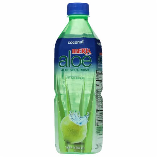 Iberia Coconut Aloe Vera Drink 16.9 fl oz Perspective: left