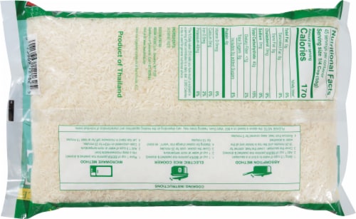 Iberia Jasmine Long Grain Fragrant Rice 5 lb Perspective: left