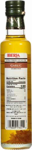 Iberia Infused Extra Virgin Olive Oil with Garlic 8.5 fl oz Perspective: left