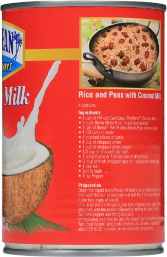 Caribbean Rhythms Coconut Milk 13.5 fl oz Perspective: left