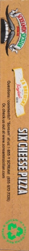 Screamin' Sicilian 'Za Brewski Six Cheese Pizza Perspective: left