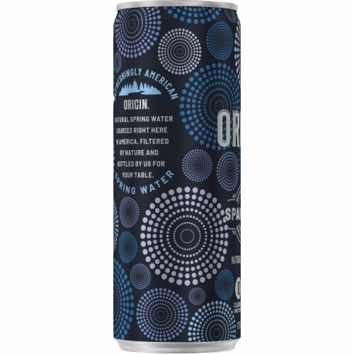 Origin™ Sparkling Bottled Water Perspective: left