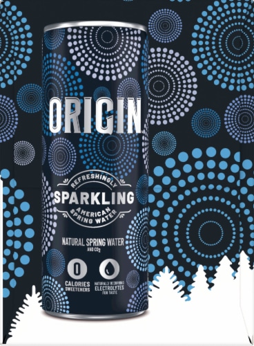 Origin Sparkling Water Pack Perspective: left