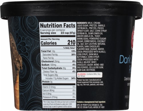 Perry's Ice Cream® Banana Graham Ice Cream Tub Perspective: left
