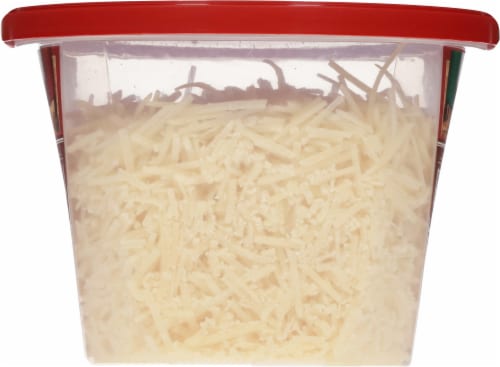 Stella® Shredded Parmesan Cheese Cup Perspective: left