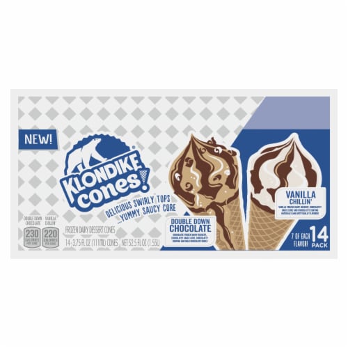 Klondike Ice Cream Cone Variety Pack Perspective: left