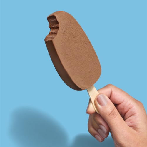 Breyers CarbSmart Fudge Frozen Dessert Bars Perspective: left