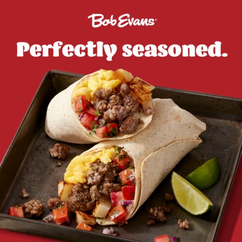 Bob Evans All Natural Pork Sausage Roll Perspective: left