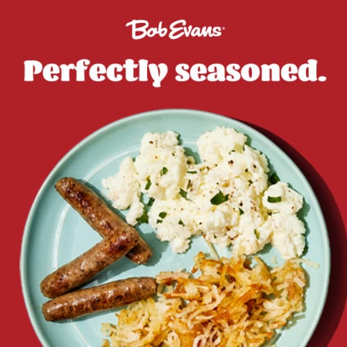 Bob Evans Original Pork Sausage Links Perspective: left