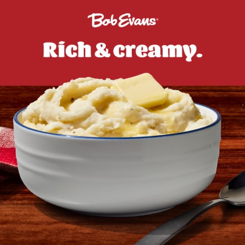 Bob Evans All Natural Homestyle Classic Mashed Potatoes Perspective: left