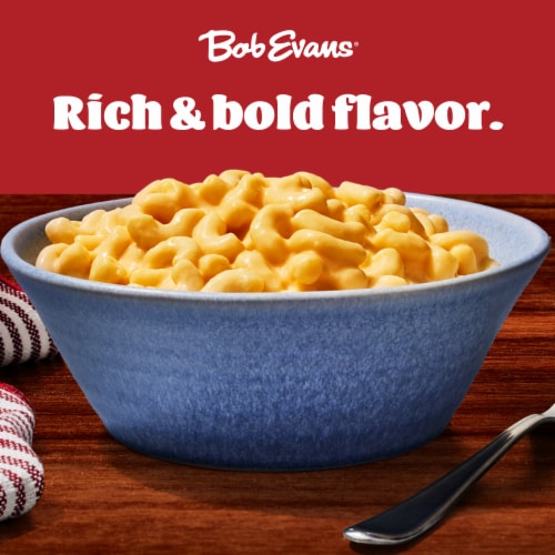 Bob Evans Macaroni and Cheese Perspective: left