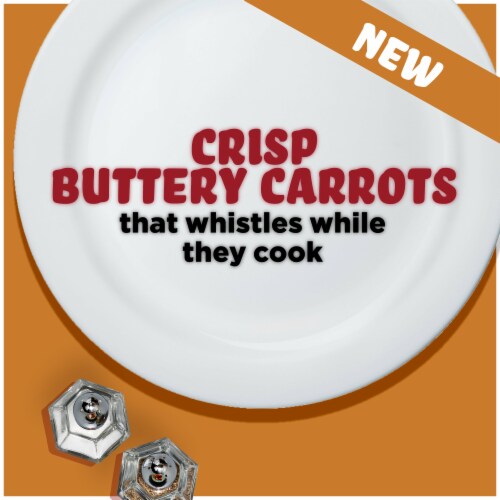 Bob Evans Farmhouse Favorites Carrots with Sweet Butter Sauce Perspective: left