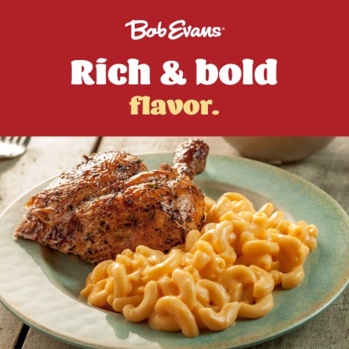 Bob Evans Six Cheese Macaroni and Cheese Perspective: left