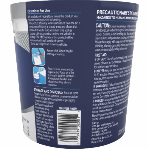 Damprid® Fragrance Free Moisture Absorber Perspective: left