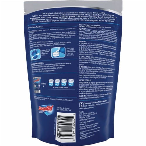 Damprid® Fragrance Free Moisture Absorber Refill Perspective: left