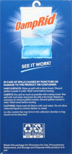 DampRid® Hanging Bag Moisture Absorber Perspective: left