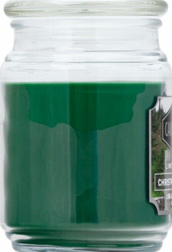 Candle-lite Scented Candle - Christmas Tree Farm Perspective: left