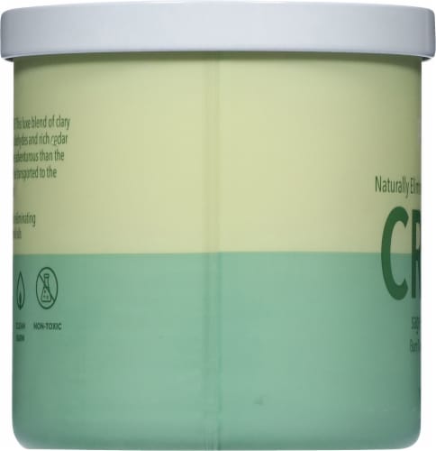 Candle-lite® Pure 2-Wick Jar Candle Crisp Perspective: left