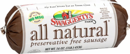 Swaggerty's Farm® All Natural Mild Sausage Roll Perspective: left