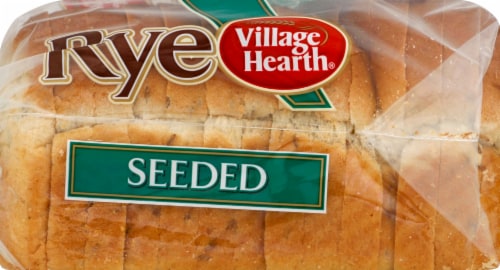 Village Hearth Seeded Rye Bread Perspective: left