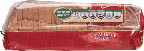 Country Hearth® 100% Whole Wheat Bread Perspective: left