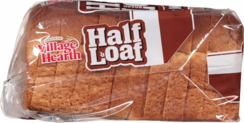 Village Hearth 100% Whole Wheat Half Loaf Perspective: left