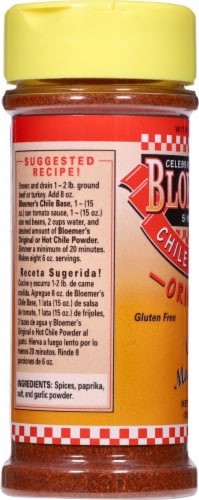 Bloemer's Chile Powder Perspective: left