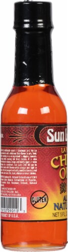 Sun Luck La Yu Chili Oil Perspective: left