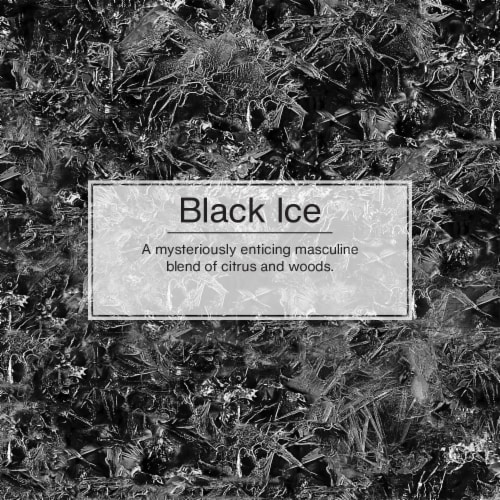 Little Trees® Black Ice® Air Freshener Perspective: left