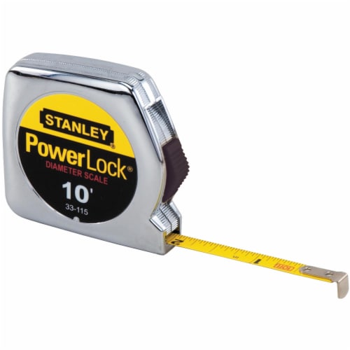 Stanley® PowerLock® Pocket Tape Measure with Diameter Scale, 10 ft - Kroger