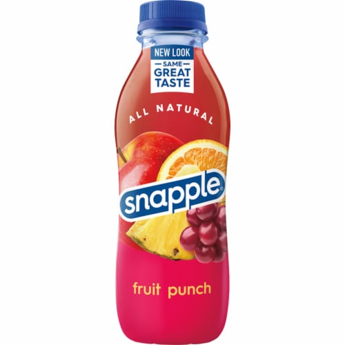Snapple® Fruit Punch Juice Drink Perspective: left