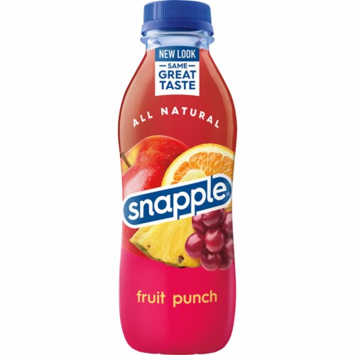 Snapple® Fruit Punch Juice Drink Perspective: left