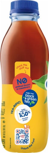 Snapple All Natural Takes 2 to Mango Tea Drink Perspective: left