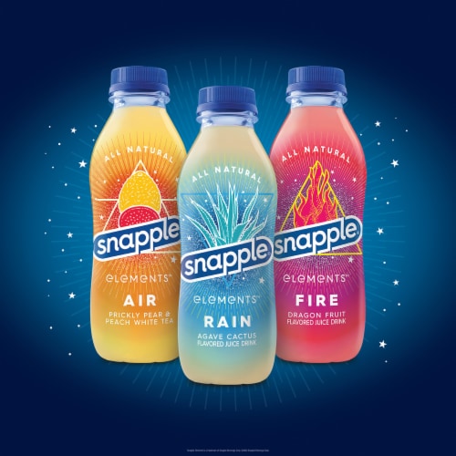Snapple® Elements™ Air Prickly Pear & Peach White Tea Perspective: left
