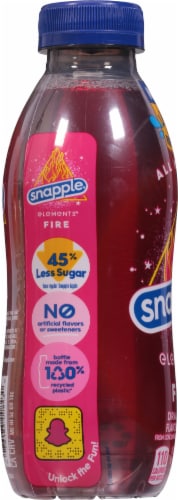 Snapple® Elements™ Fire Dragon Fruit Flavored Juice Perspective: left